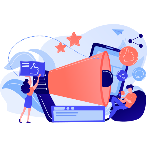 cloud hosting illustration